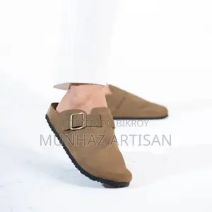 Men's Premium Suede Leather Clogs