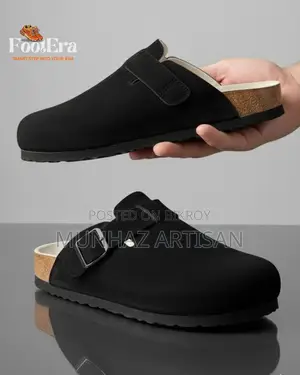 Men's Premium Suede Leather Clogs
