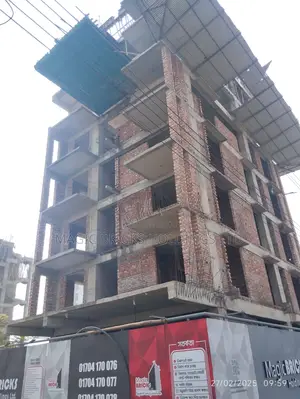 আফতাবনগর ব্লক এফ-এ ব্র্যান্ড নিউ কর্নার প্লট অলমোস্ট রেডি ফ্ল্যাট বিক্রয়