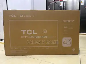 🔥 TCL 43” QLED Smart Google TV (Model: 43P7K)