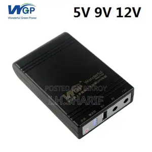 Wgp Mini Ups For Router, Onu, Cctv 10400mah