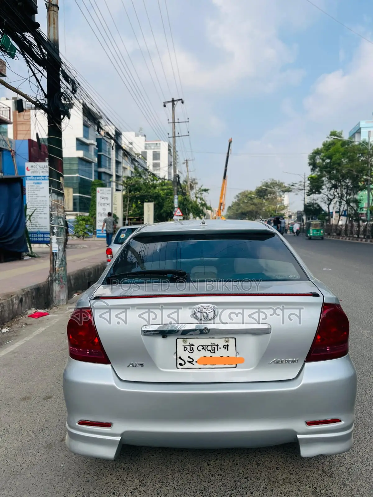 Toyota Allion silver 2005