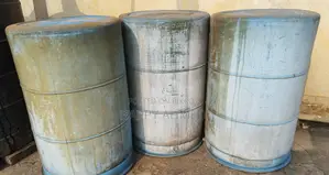 Used plastic drums for sale.