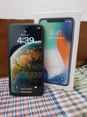 Apple iPhone X with box (Used)