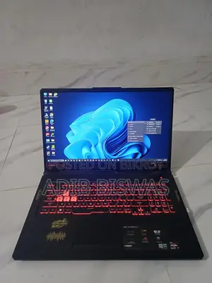 ASUS TUF Gaming A17, Ryzen 7 4800H, NVIDIA RTX 3050 4GB, 16GB RAM