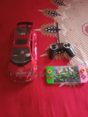 Remote Control Car and Game Console Type Toy