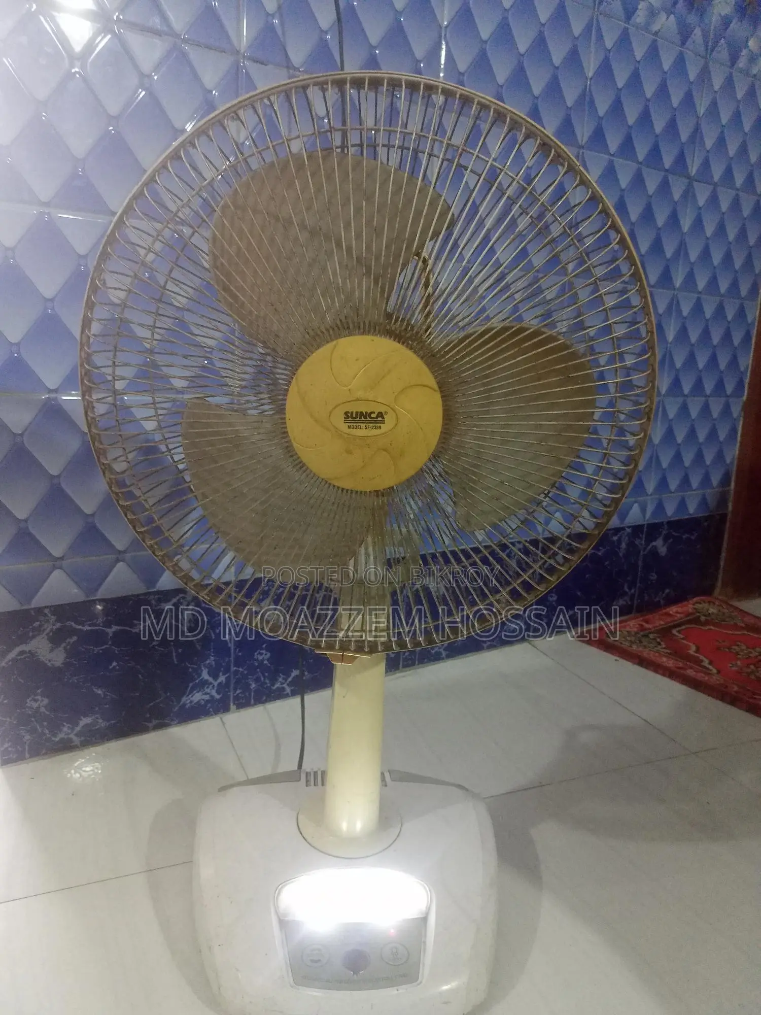 Sanka Rechargeable Fan