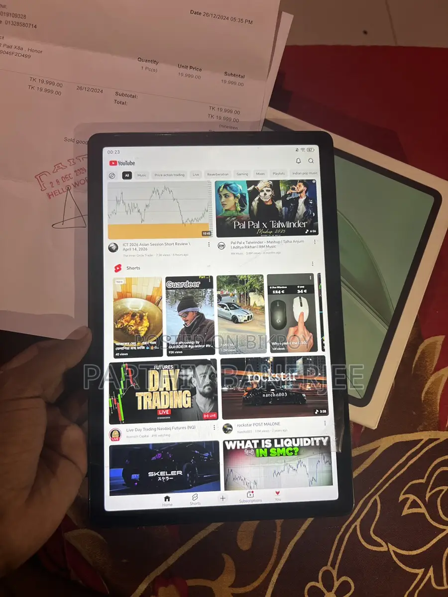 Honor Pad X8a (Tablet) 4+4/128 GB