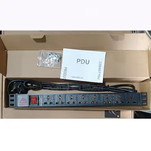 8 port power distribution unit for cabinet PDU-1U-M8-K NEW