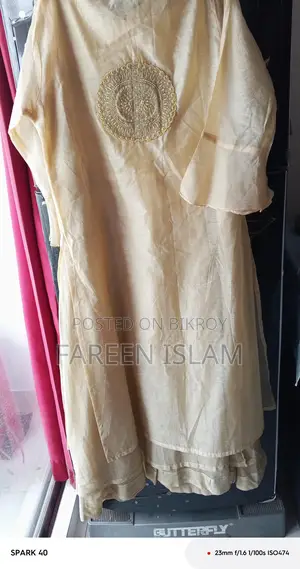 Golden Work Gown