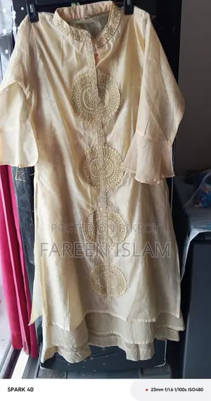 Golden Work Gown