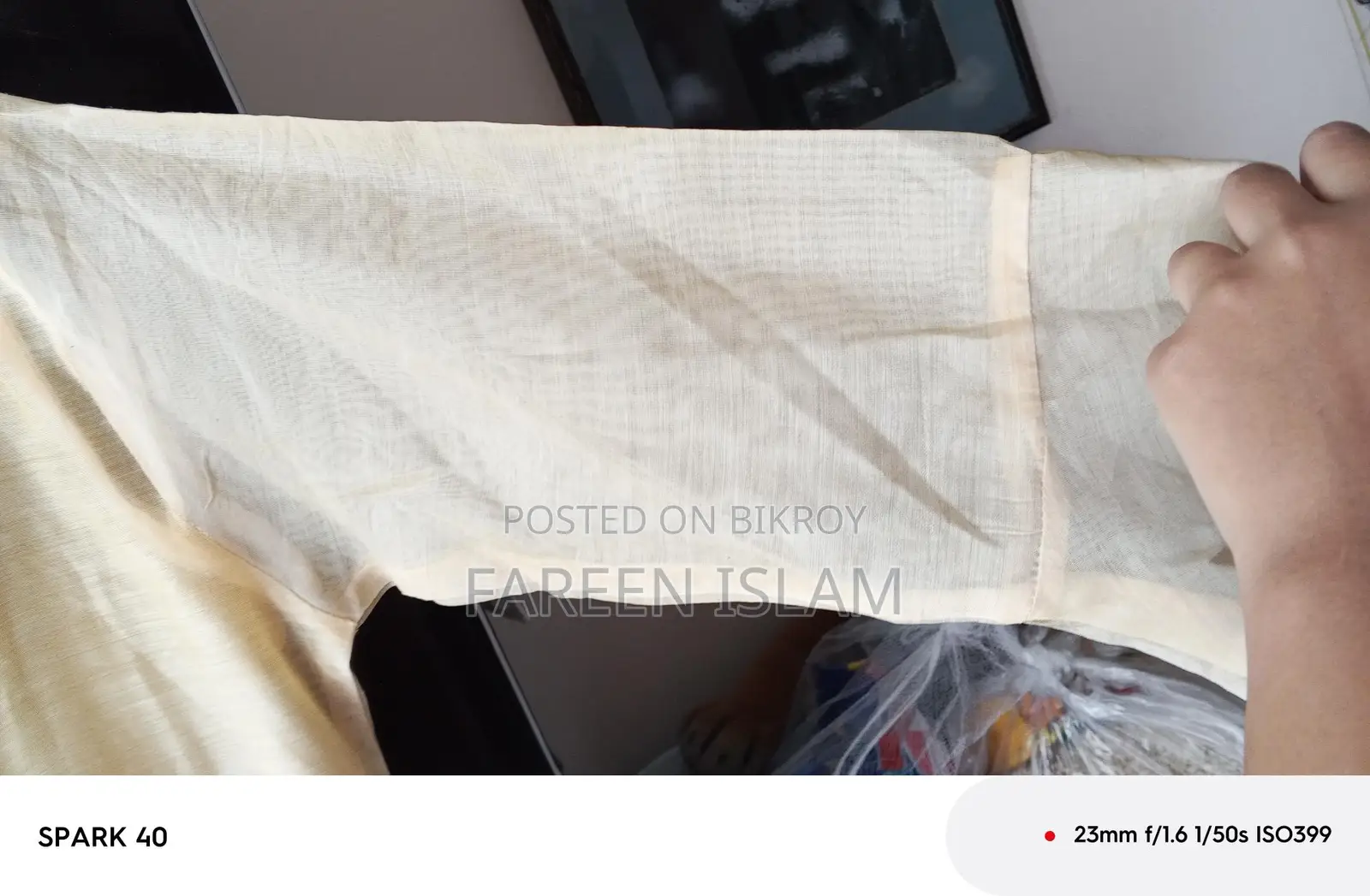 Golden Work Gown