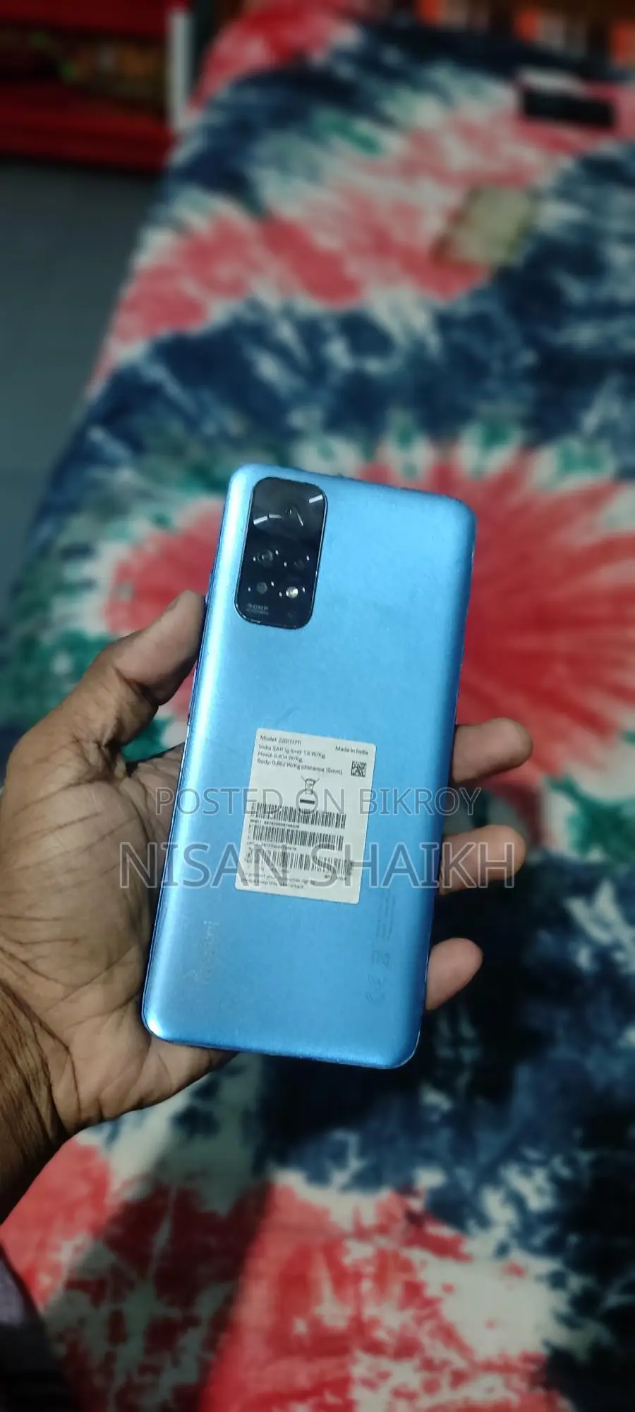Xiaomi Redmi Note 11 4gb 64 gb (Used)
