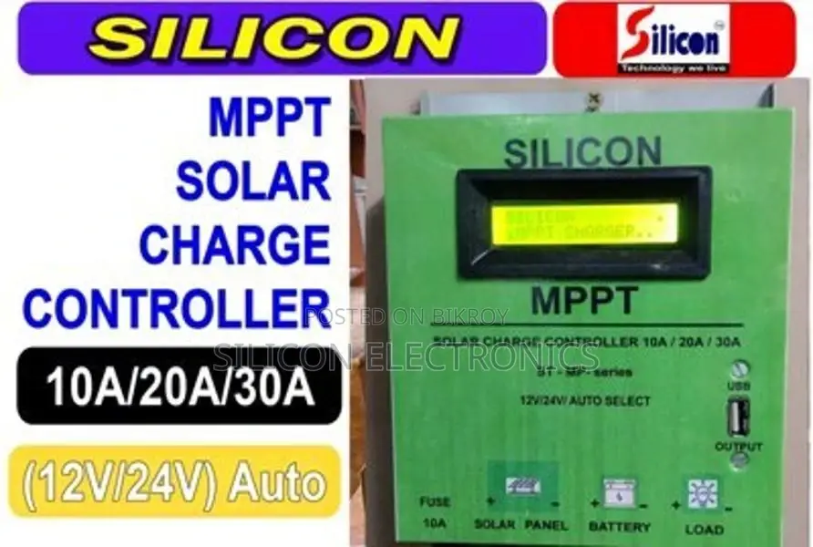 MPPT SOLAR CHARGE CONTROLLER 30A