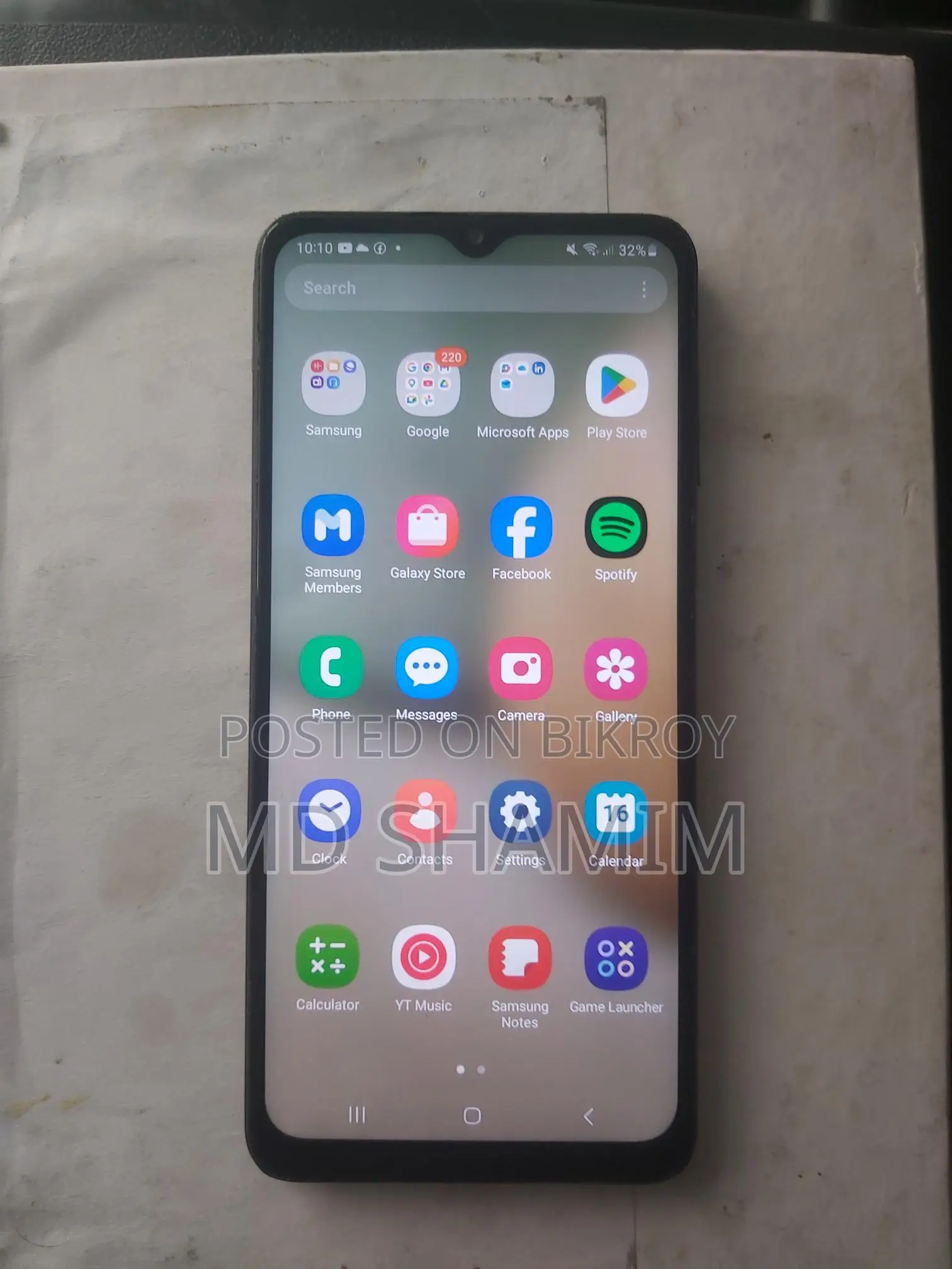 Samsung Galaxy A12 4gb/64gb . (Used)