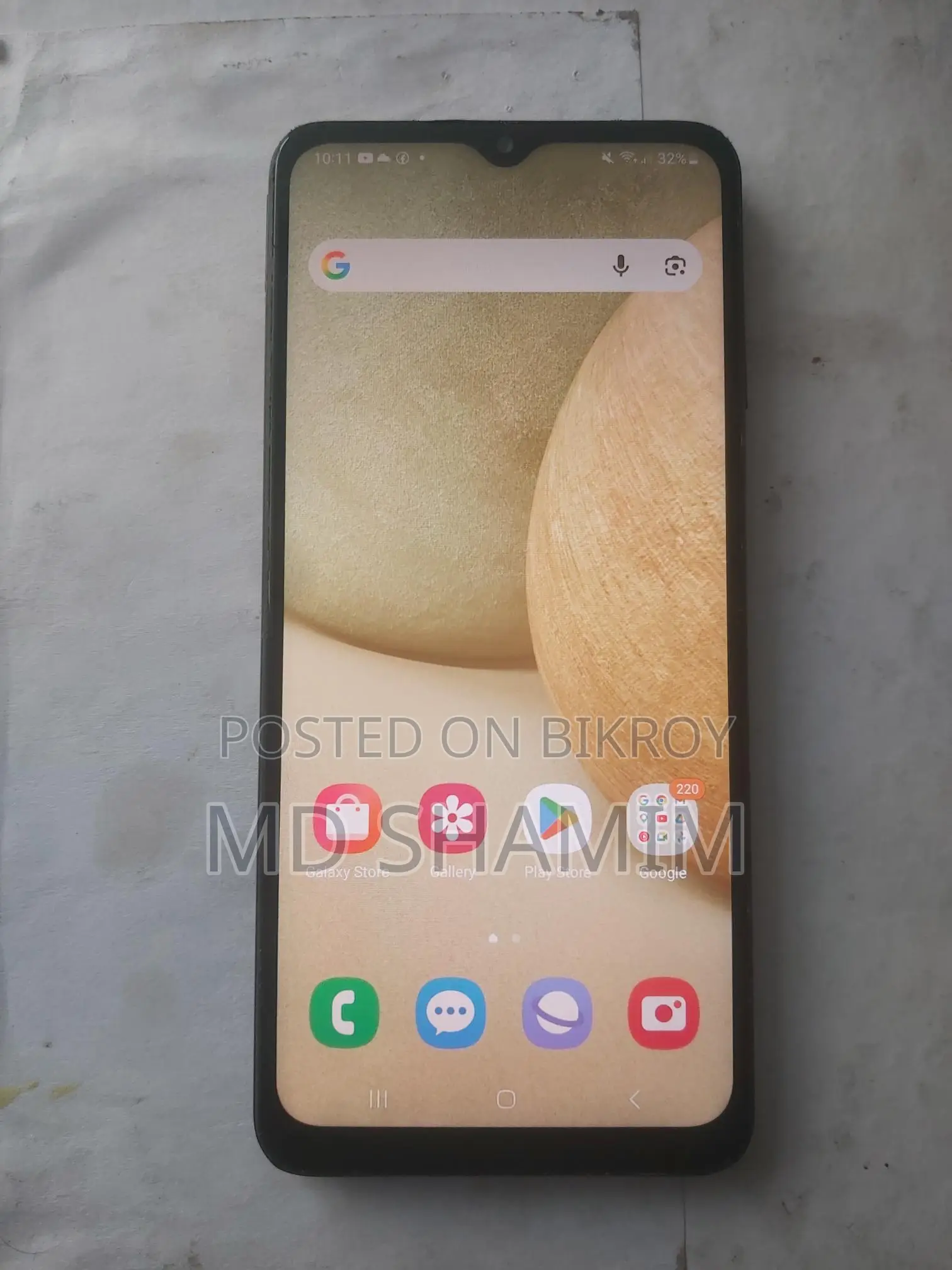 Samsung Galaxy A12 4gb/64gb . (Used)
