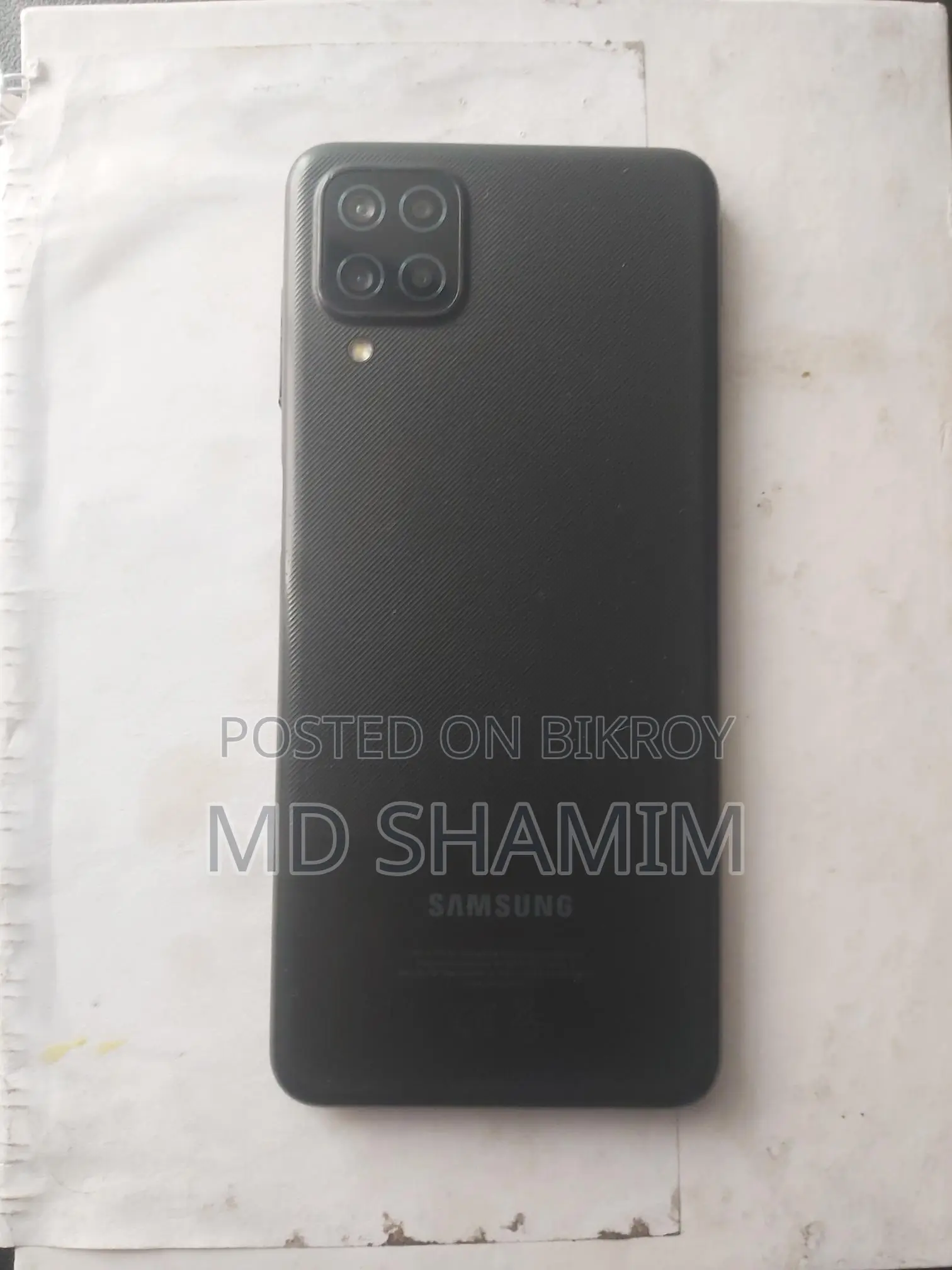 Samsung Galaxy A12 4gb/64gb . (Used)