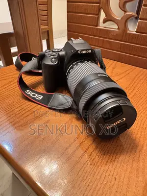 Canon EOS 200DD II with EFS 55 - 250MM image stabilizer Macro 0.85m
