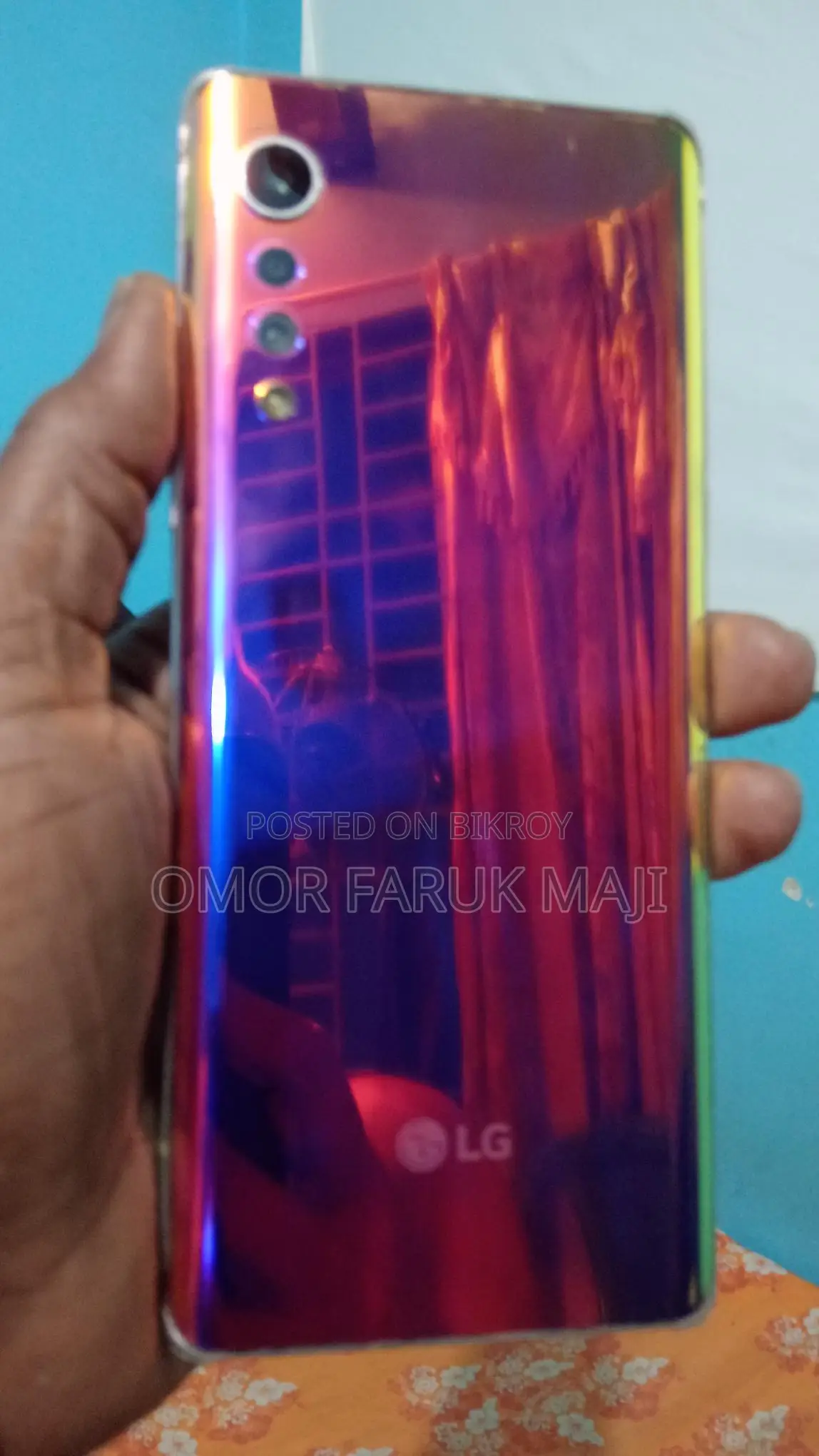 LG Velvet 5G 128 GB Rose Gold