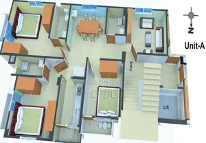 1300 Sft Semi Ready Flat for Sale at Madani Avenue, Baridhara