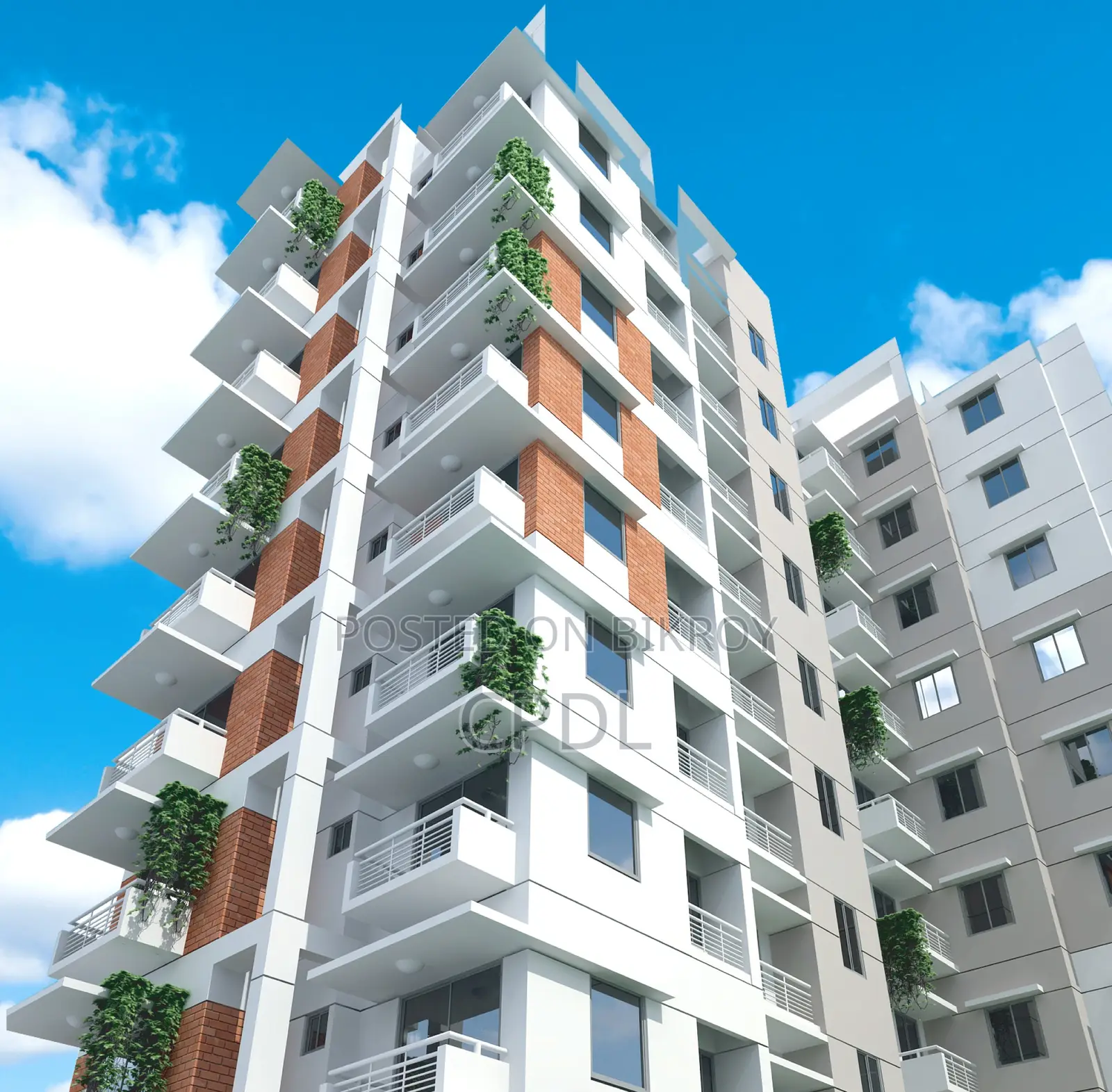 1300 Sft Semi Ready Flat for Sale at Madani Avenue, Baridhara