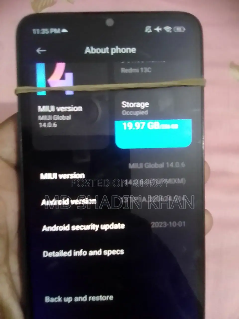 Xiaomi Redmi 13c (Used)