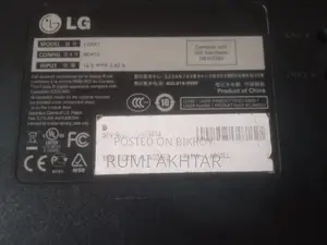 LG SSD 128 GB RAM 3 GB