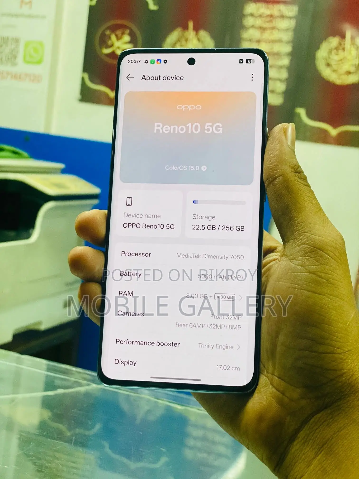 OPPO Reno10 5G 12+256 (Brand New)