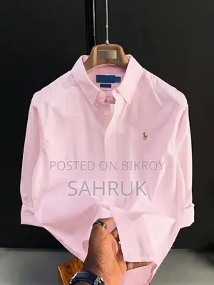 Pure Oxford Cotton Shirt For Man
