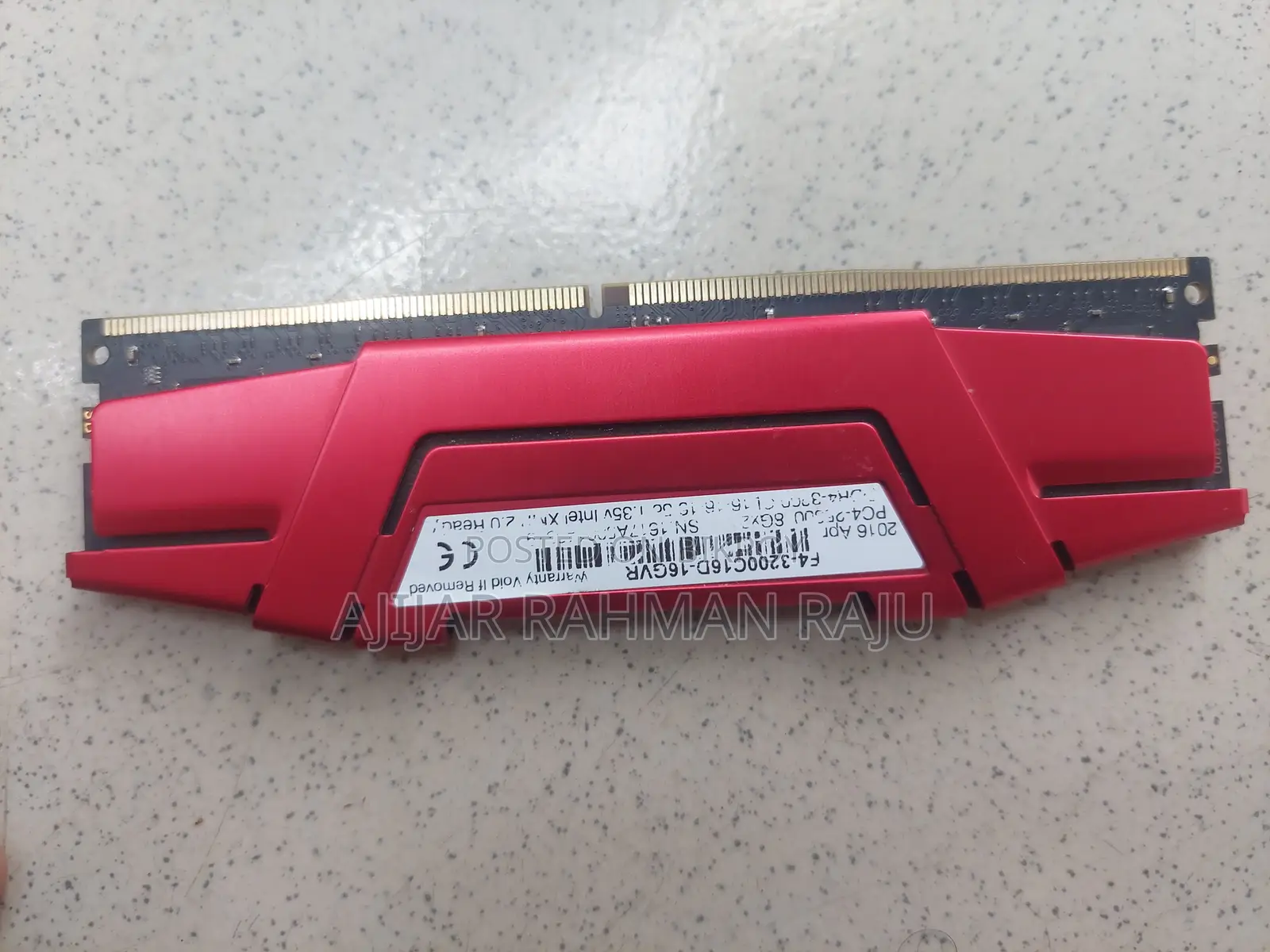 G.skill Ripjaws-v 8gb Ddr4 3200mhz Desktop Ram