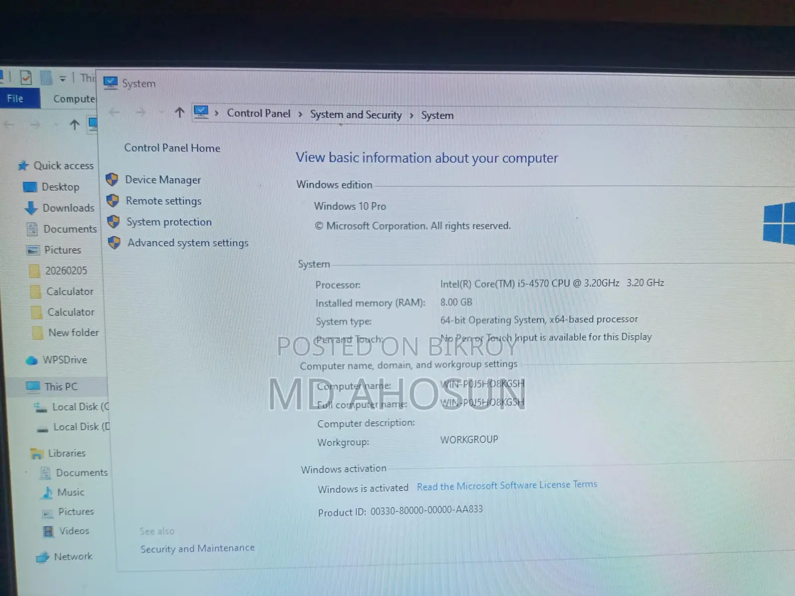 Desktop PC Sale