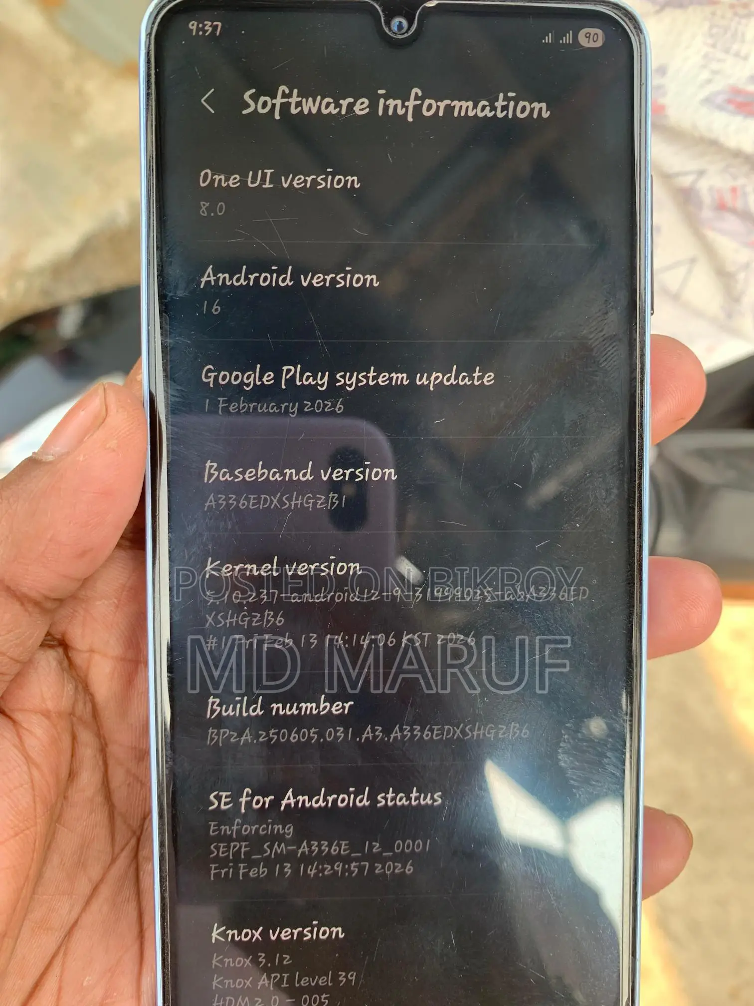Samsung Galaxy A33 . (Used)