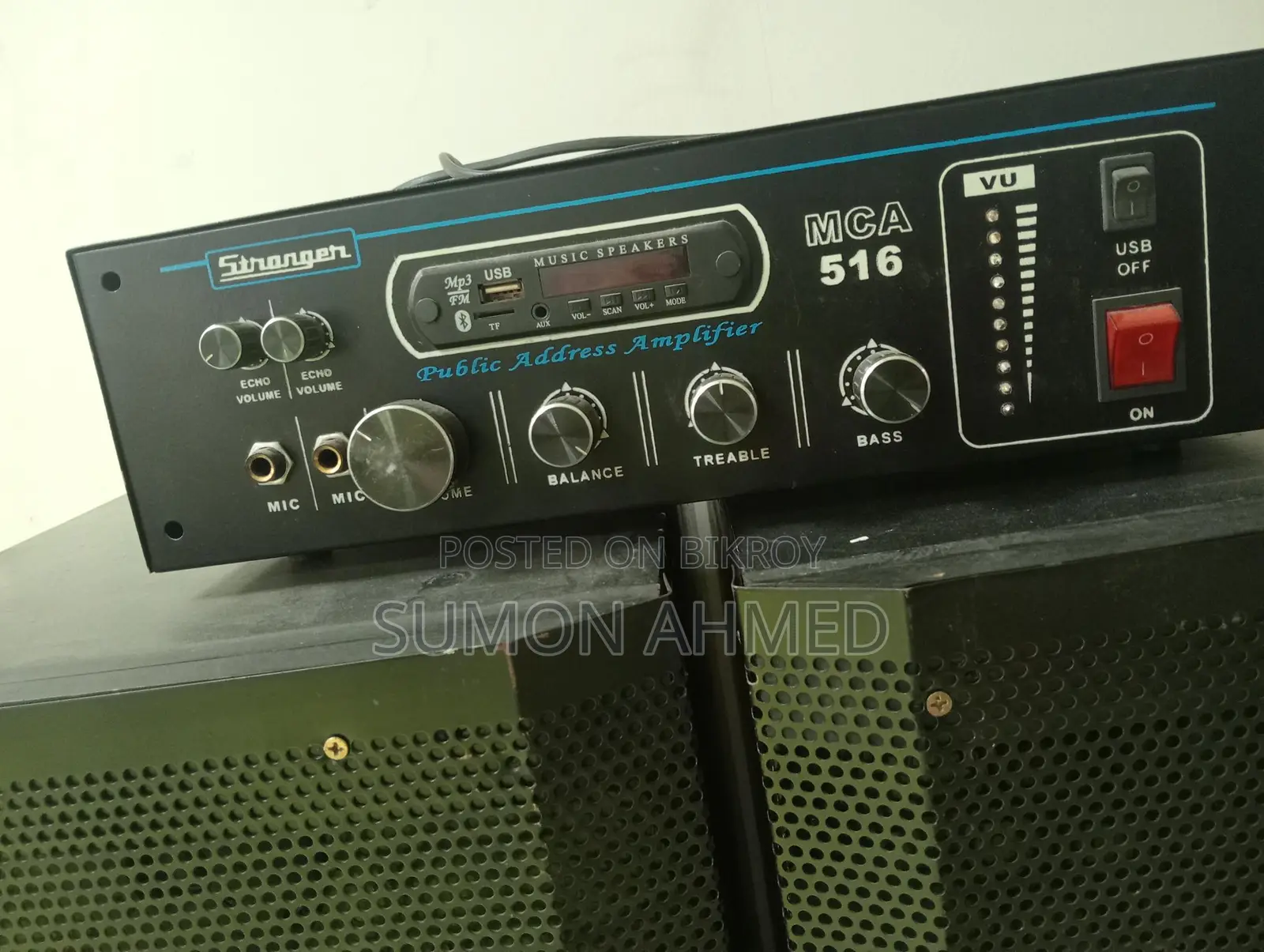 600watt Power Amplifier with 2tower Speaker