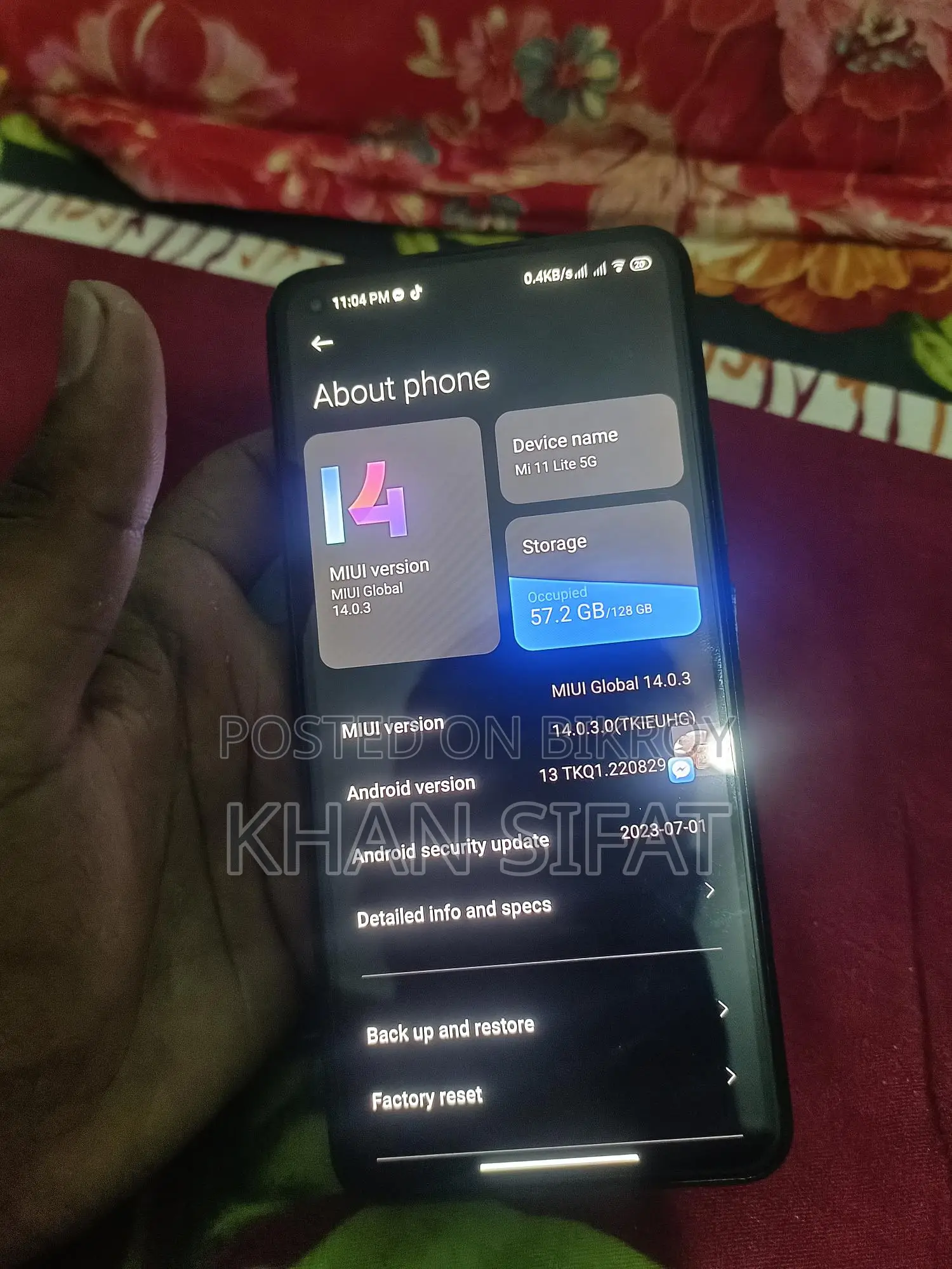 Xiaomi Mi 11 Lite . (Used)