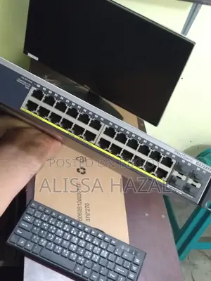 Netgear Gs728tp 24 + 4 Sfp Port Pro Safe Gigabit Poe Manage Switch