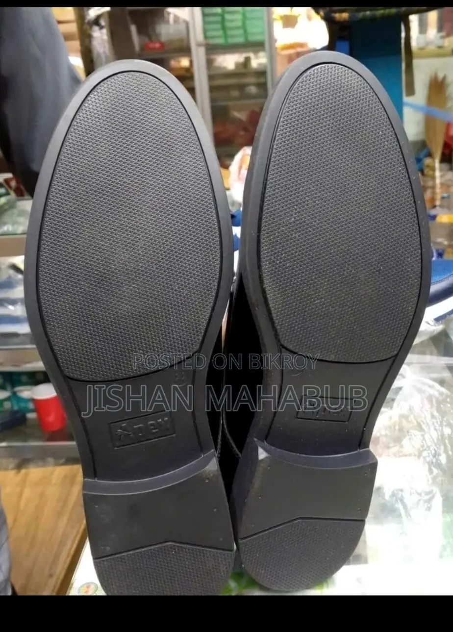 Apex Black Shiny Formal Shoe Brand New