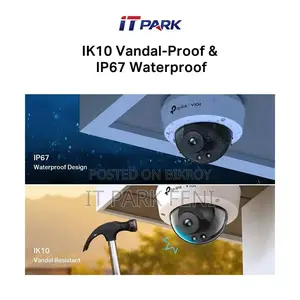 TP-Link VIGI C240 (2.8mm) (4.0MP) ফুল-কালার ডোম আইপি ক্যামেরা