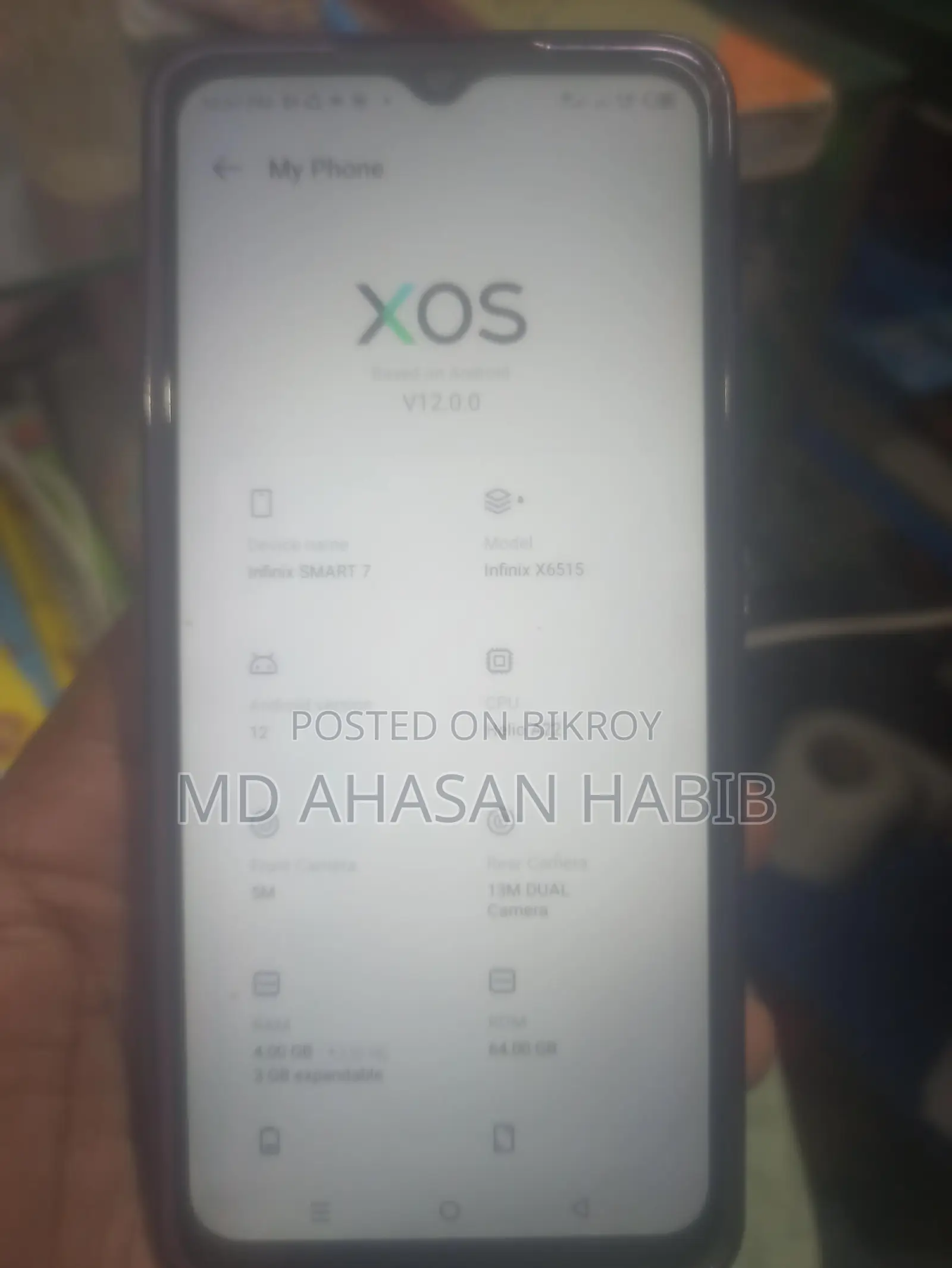Infinix Smart 7 . (Used)