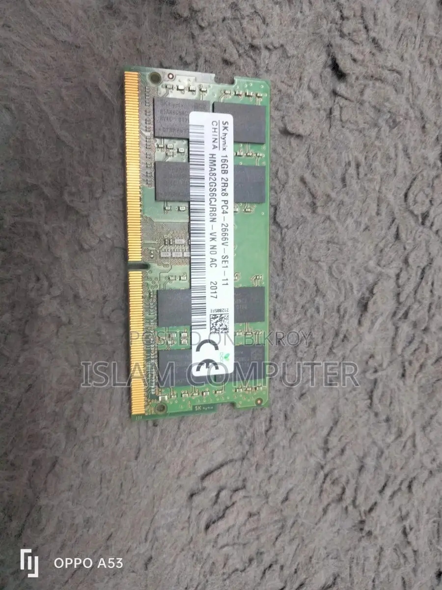 16gb ddr4 laptop ram 2666 bus original