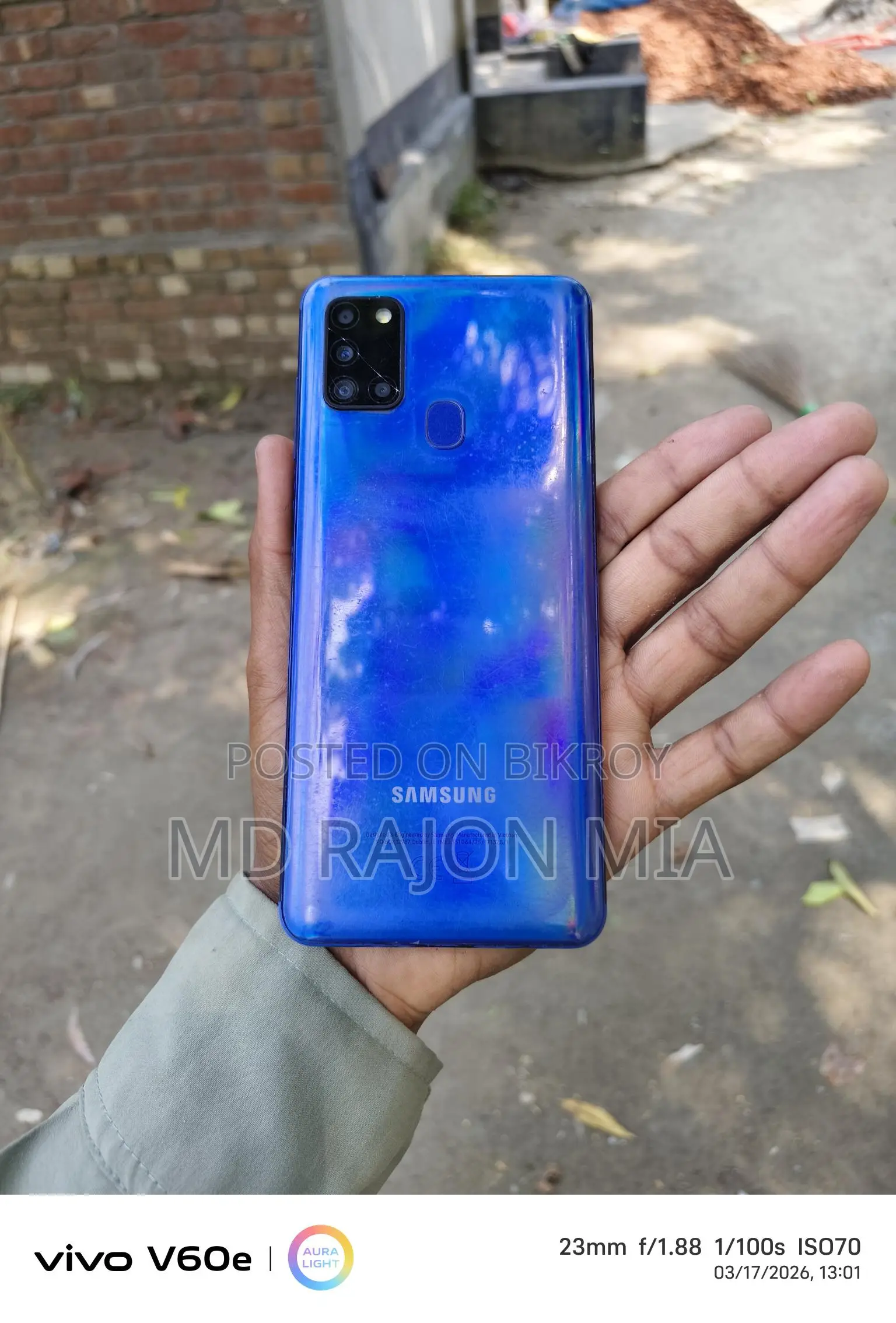 Samsung Galaxy A21s 64 GB Blue
