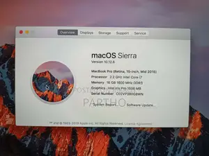 Macbook Pro A1398 16/256