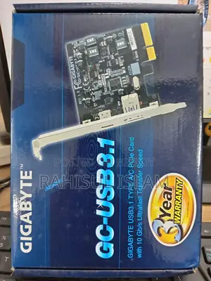 Gigabyte Gc-usb-3.1 Pci-card