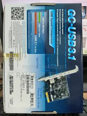Gigabyte Gc-usb-3.1 Pci-card