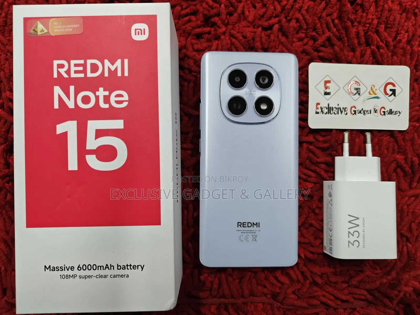 Xiaomi Redmi Note 15 128 GB Gray