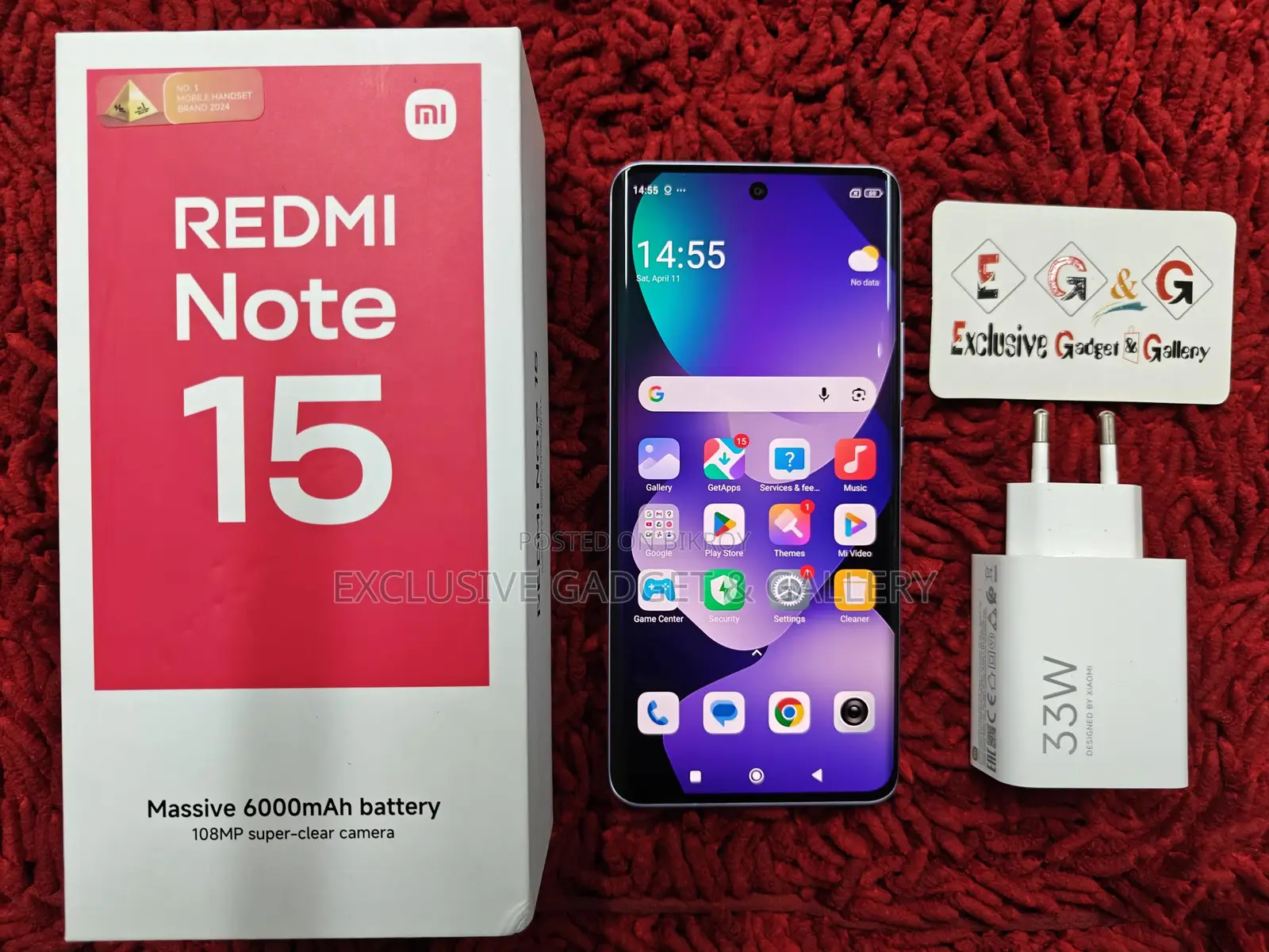 Xiaomi Redmi Note 15 128 GB Gray