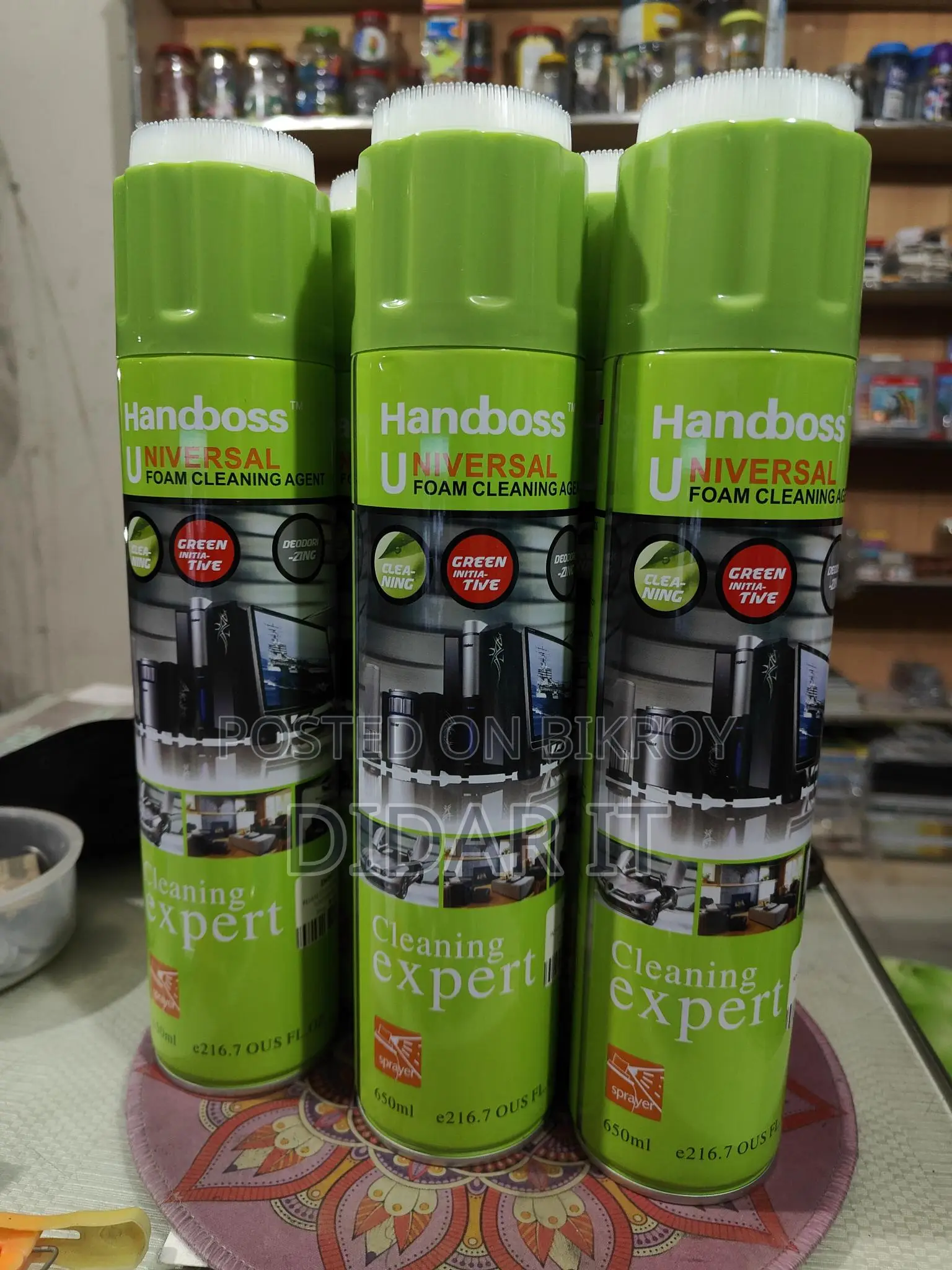 Handboss Universal Foam Cleaner! The best way to make old things look brand new