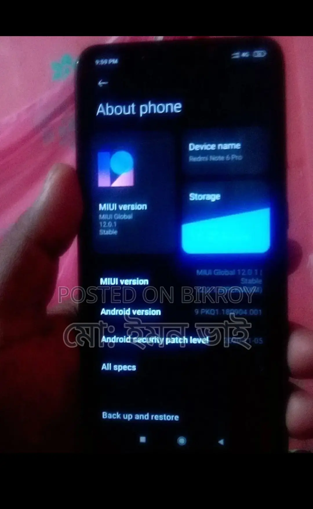 Xiaomi Redmi 6 Pro 4/64GB (Used) - Great Condition