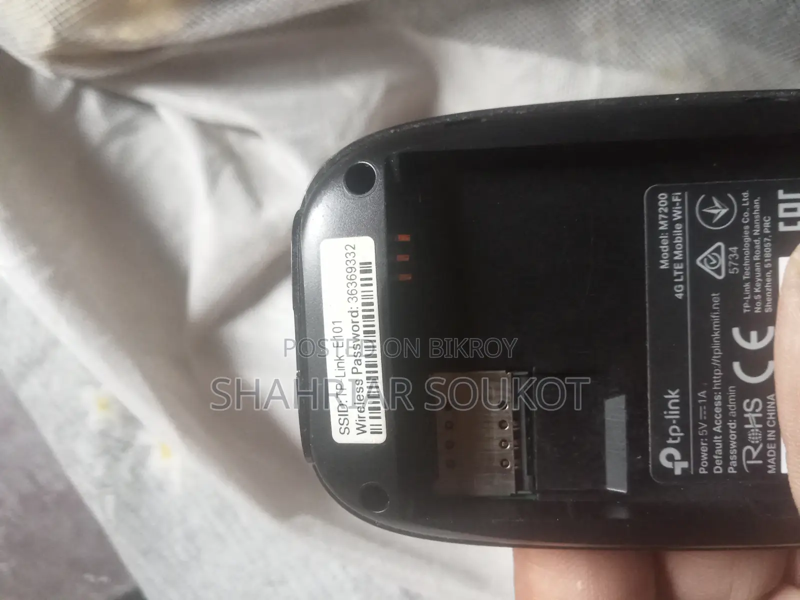 M7200 Pocket WiFi 4G LTE