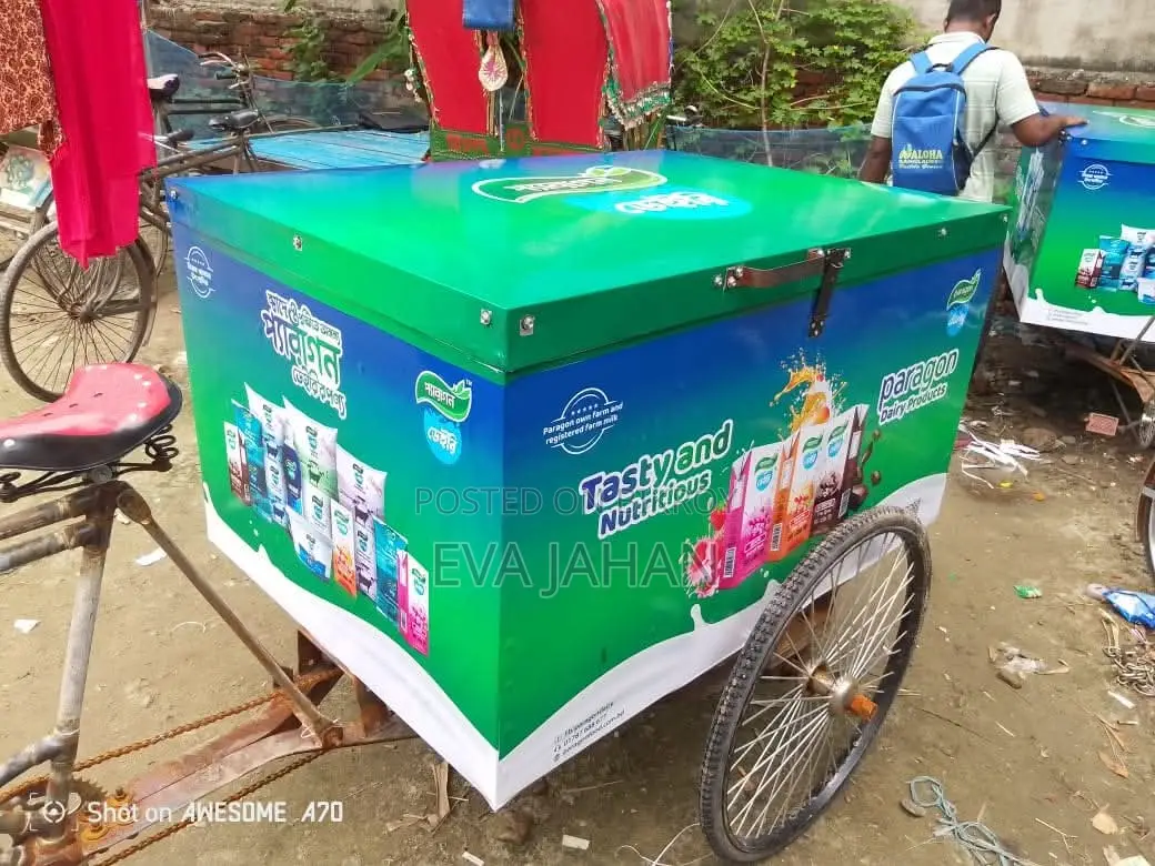 Frozen Van for Milk or Ice Cream Delivery
