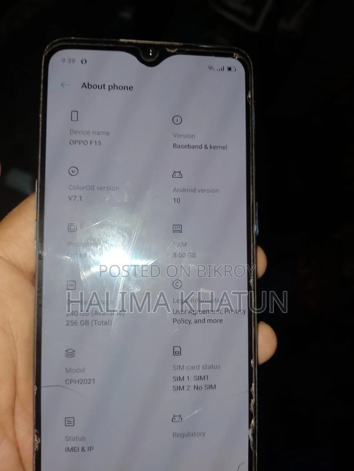 OPPO F15 (Used)